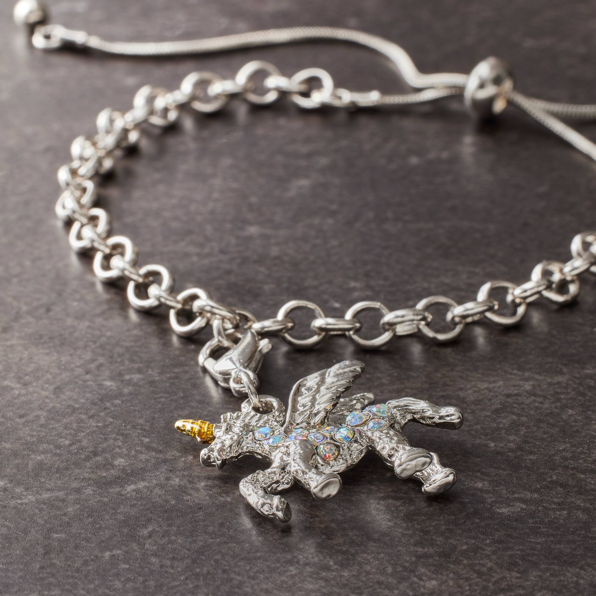 12 Pack: Unicorn Charm by Bead Landing™